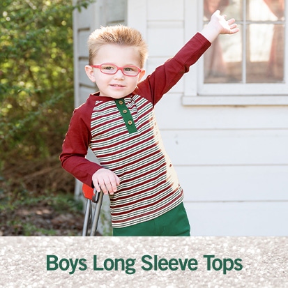Boys Long Sleeve Tops